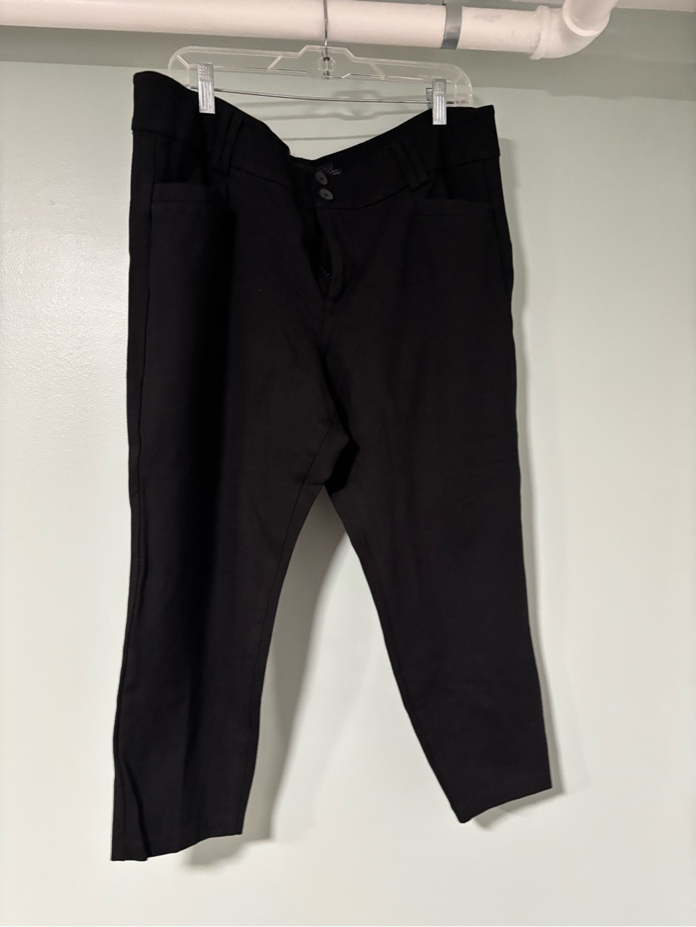 torrid Black High-Rise Skinny Ponte Pants